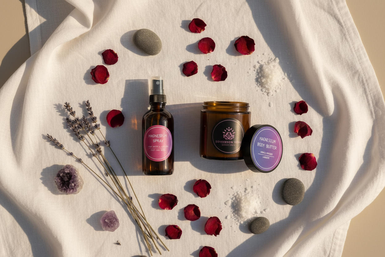 Magnesium Bundle – Body Butter + Spray Duo